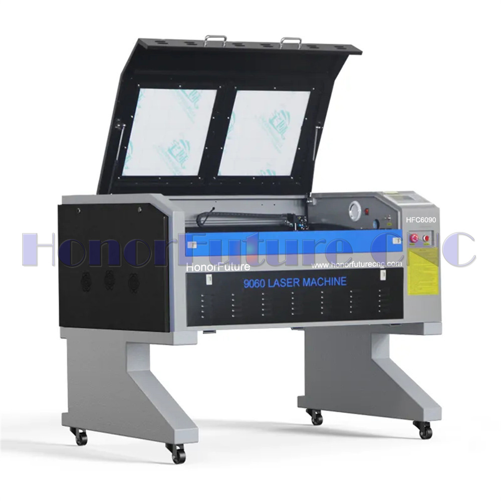 ماكينة نقش وقطع بالليزر CNC طر - مراجعة Co2 Laser Engraver 80W 6040 وسعره