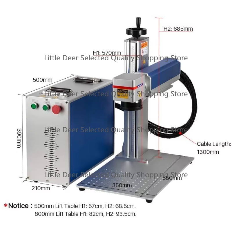 آلة نقش بالليزر الليفي JPT RAY - مراجعة Jpt Fiber Laser 50W وسعره