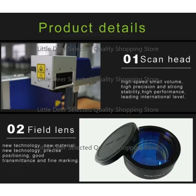 آلة نقش بالليزر الليفي JPT RAY - مراجعة Jpt Fiber Laser 50W وسعره