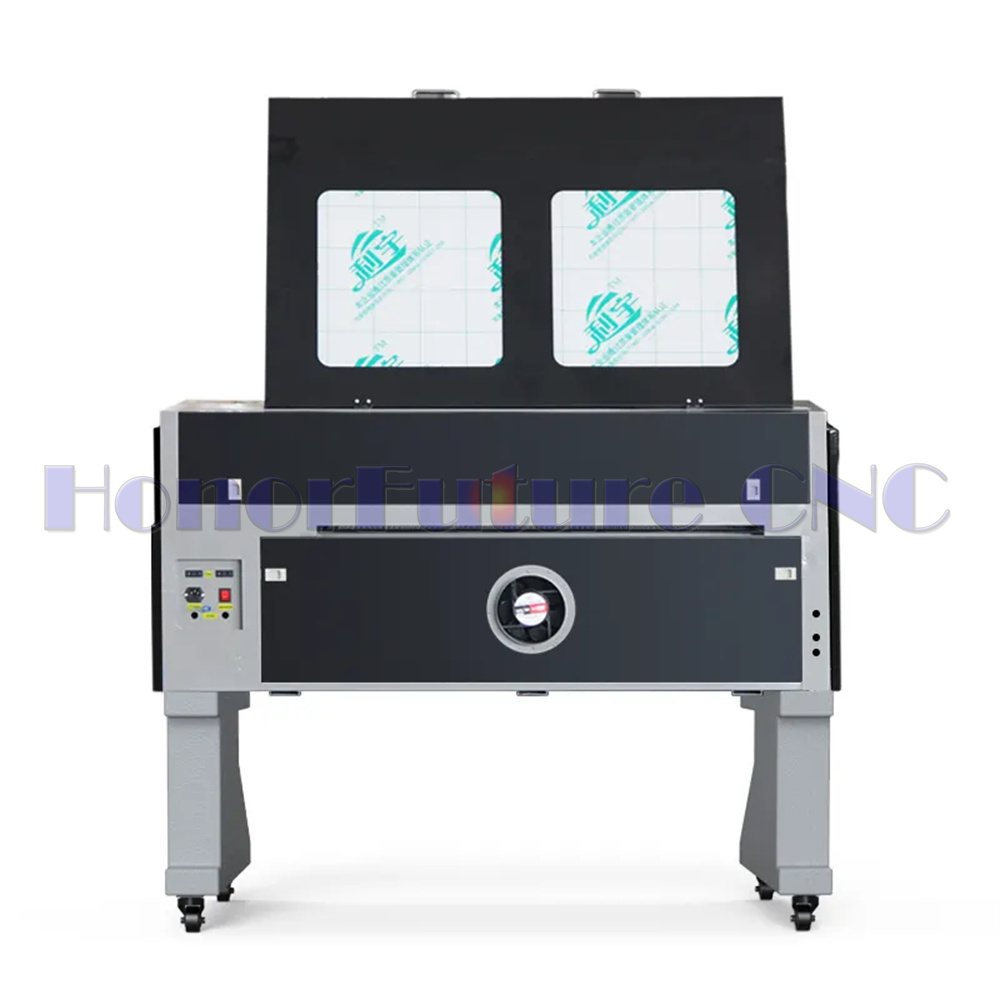آلة نقش وقطع بالليزر الصناعي ع - مراجعة Co2 Laser Engraver 80W 6040 وسعره