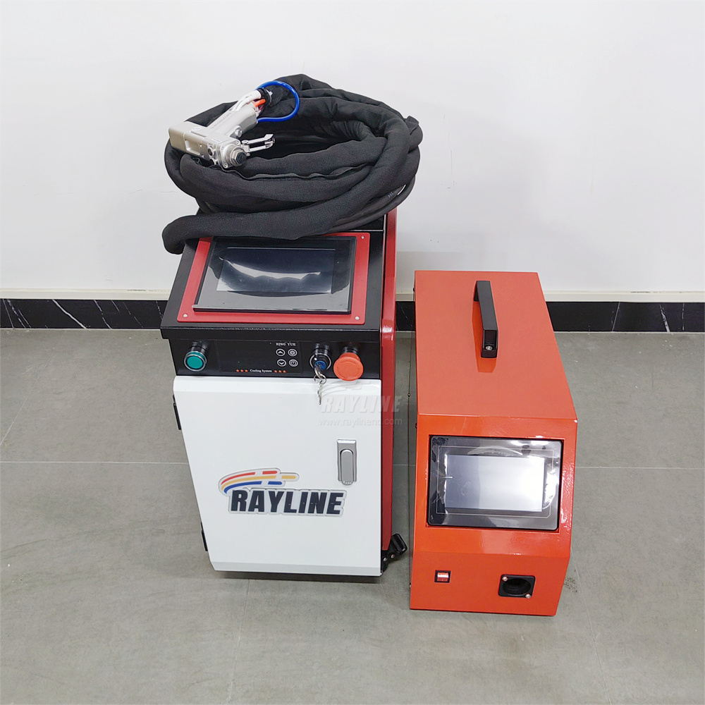 آلة لحام ليزر محمولة صغيرة بتب - مراجعة Fiber Laser Welding Machine 1500W وسعره