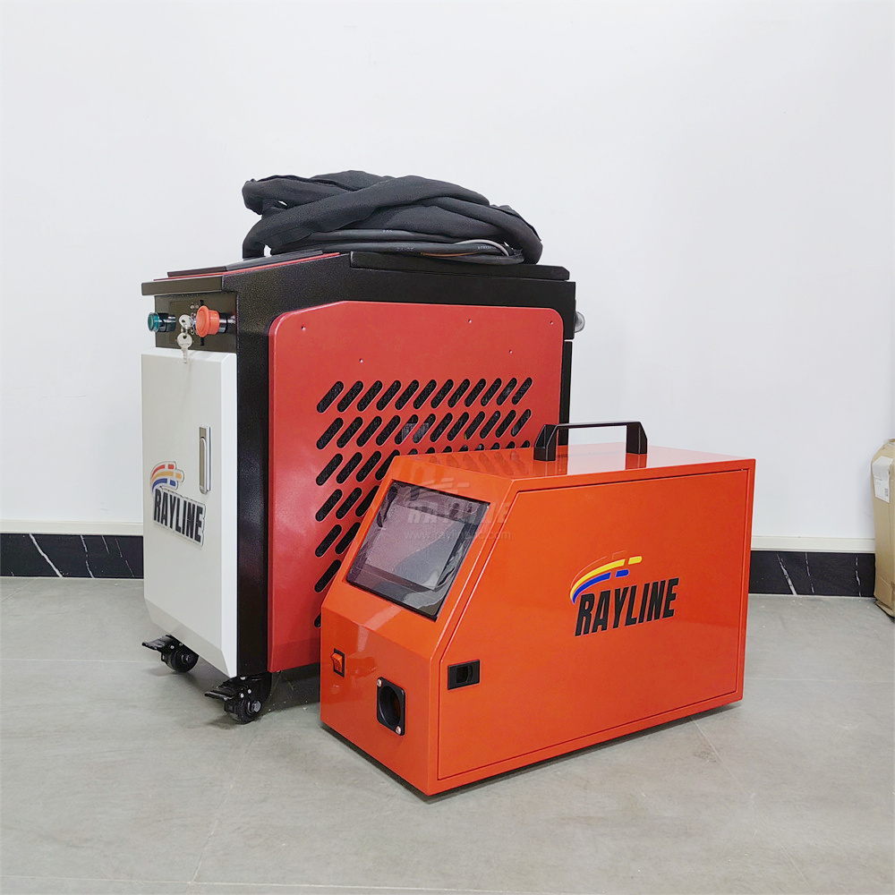 آلة لحام ليزر محمولة صغيرة بتب - مراجعة Fiber Laser Welding Machine 1500W وسعره