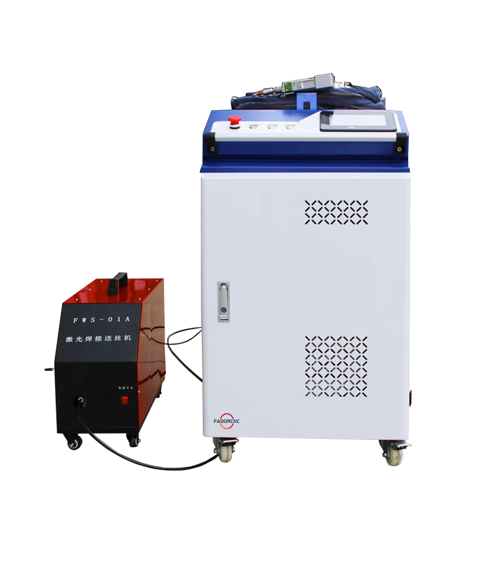 آلة تنظيف بالليزر الليفي 4 في  - مراجعة Fiber Laser Cleaning Machine 1000W وسعره
