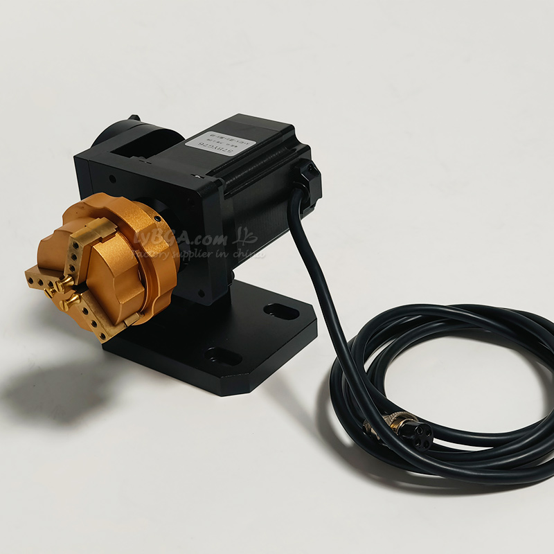 ملحق دوران حلقي بارتفاع 81 مم  - مراجعة Laser Marking Machine Rotary Axis وسعره