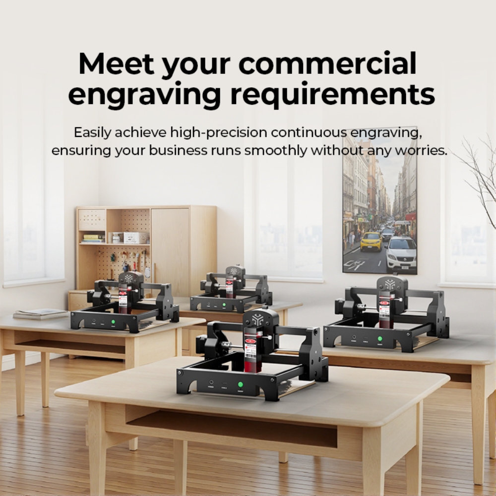 ACMER S1 2.5/3.5/6 واط آلة الح - مراجعة Laser Engraver 20W Diode وسعره