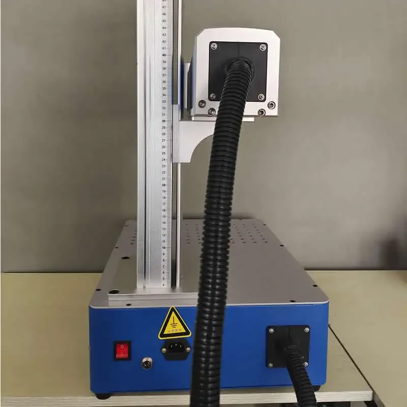 ماكينة نقش بالليزر على الألياف - مراجعة Laser Marking Machine Rotary Axis وسعره