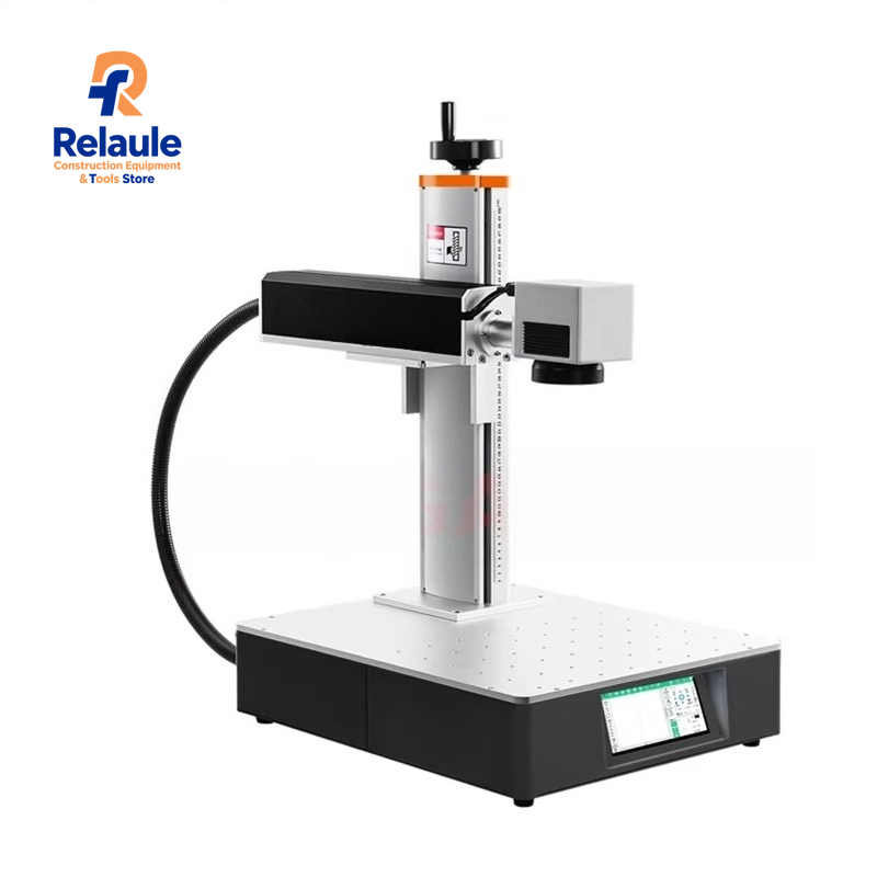 ماكينة نقش بالليزر عالية الجود - مراجعة Laser Marking Machine Rotary Axis وسعره