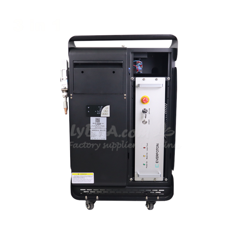 آلة لحام وتنظيف وقطع بالليزر 5 - مراجعة Fiber Laser Cleaning Machine 1000W وسعره