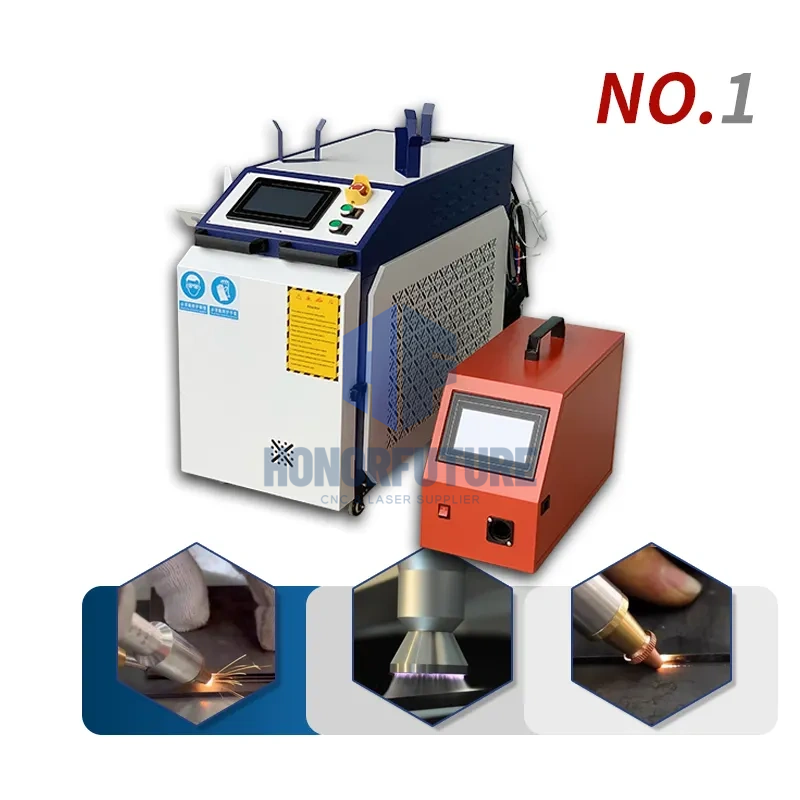 جهاز لحام ليزر محمول 3 في 1 بق - مراجعة Fiber Laser Welding Machine 1500W وسعره