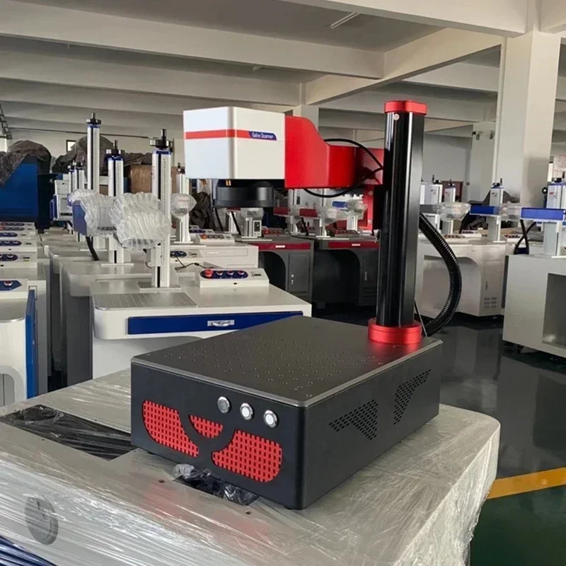 سطح المكتب آلة التعليم بليزر ا - مراجعة Fiber Laser Marking Machine 20W وسعره