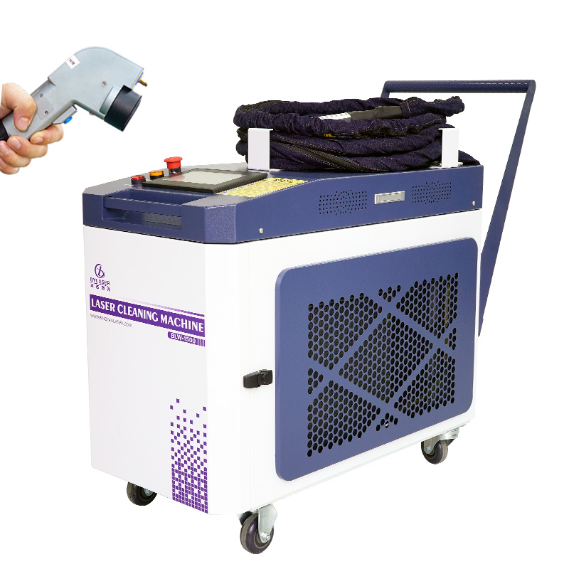 آلة تنظيف بالليزر محمولة باليد - مراجعة Fiber Laser Cleaning Machine 1000W وسعره