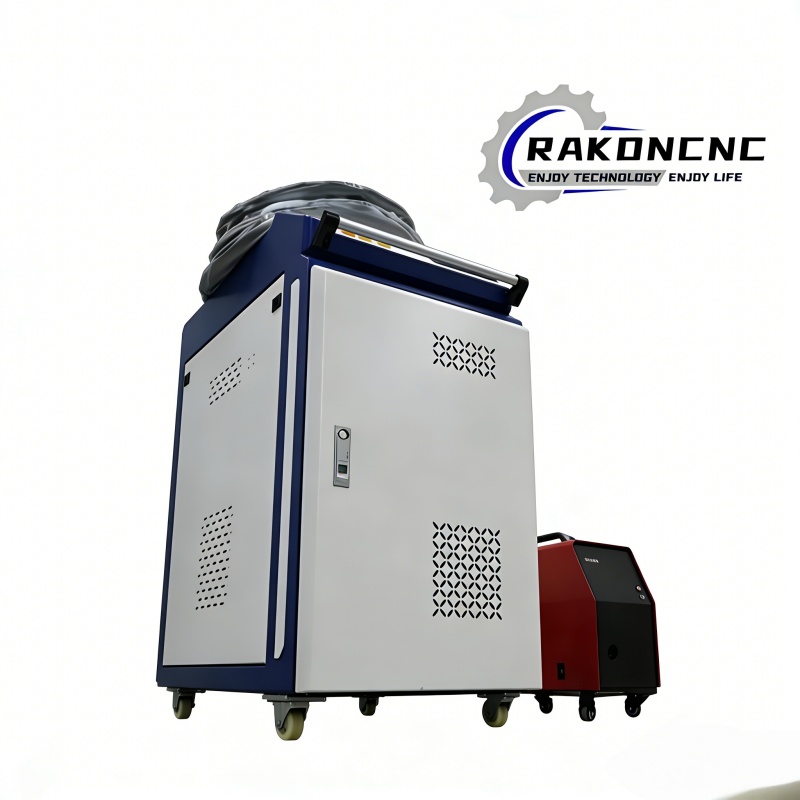 آلة لحام وتنظيف وقطع بالليزر ا - مراجعة Fiber Laser Cleaning Machine 1000W وسعره